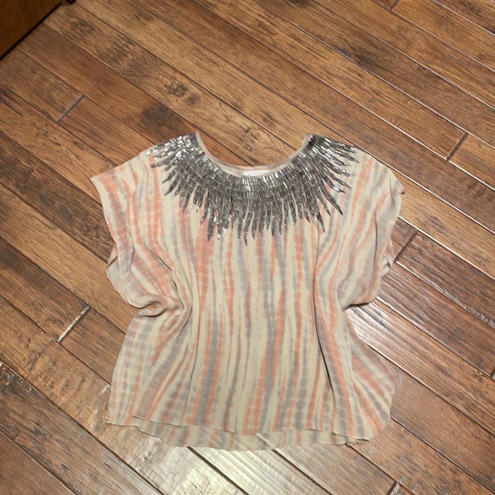 Velvet brand light weight w beading